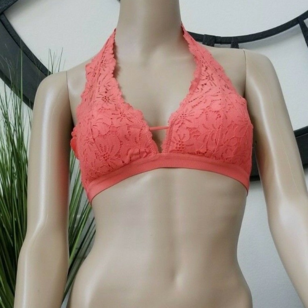 American Eagle aerie  Women's Coral Color Bralette Bra